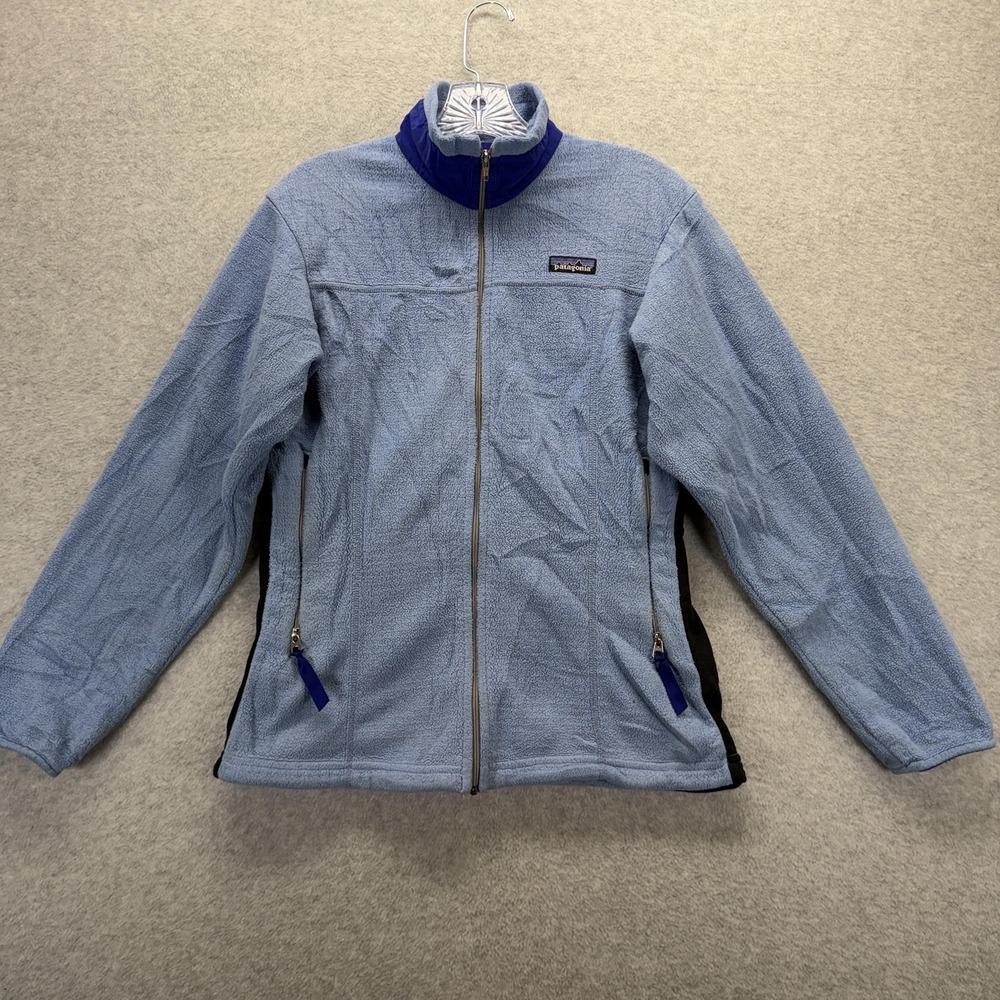 Patagonia Jacket Womens Small Blue Regulator Fleece Full Zip Polartec USA